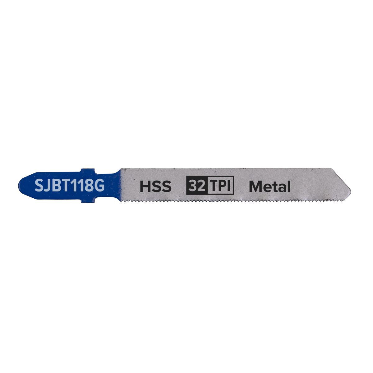 Sealey Jigsaw Blade Metal 75mm 32tpi - Pack of 5 SJBT118G