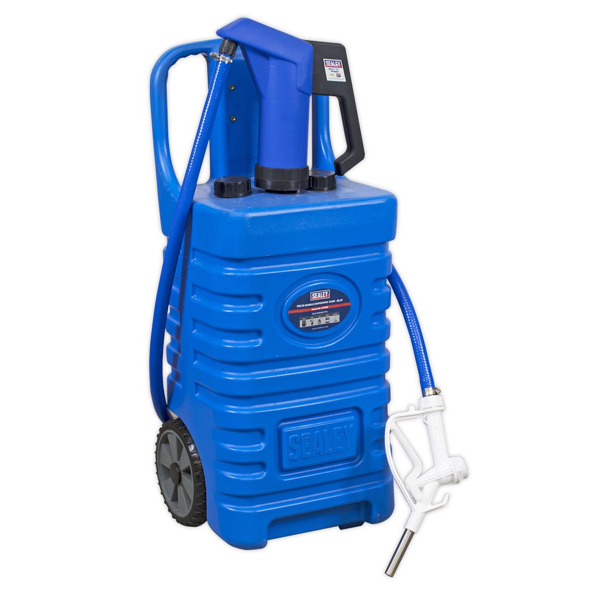 Sealey Mobile Dispensing Tank 55L with AdBlue Pump - Blue DT55BCOMBO1