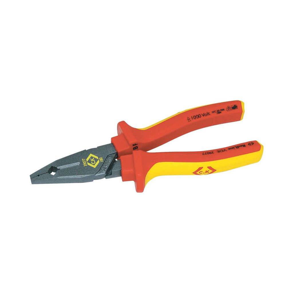 CK Tools RedLine VDE Access Pliers 180mm T39077-180