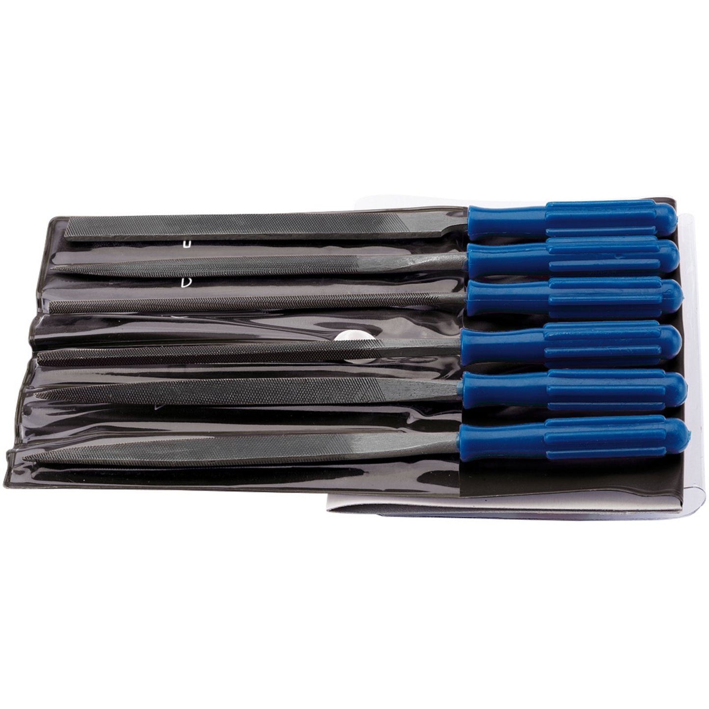 Draper 1x Files 6 Piece 100mm Warding File Set with Handles Professional Tool - 14185