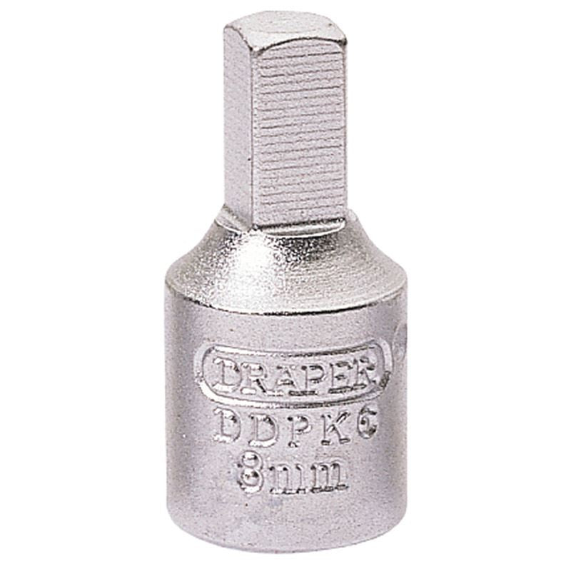 Draper 38324 8mm 3/8 Square Drive Drain Plug Key Sump Oil Drain Tool Gearbox