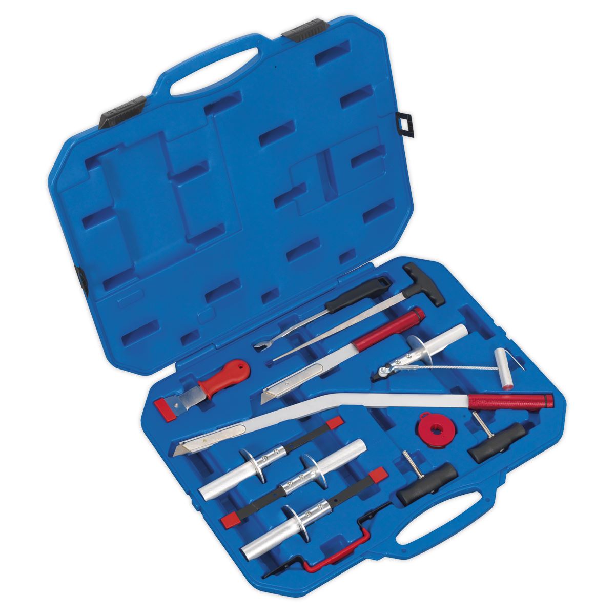 Sealey Windscreen Removal Tool Kit 14pc WK14