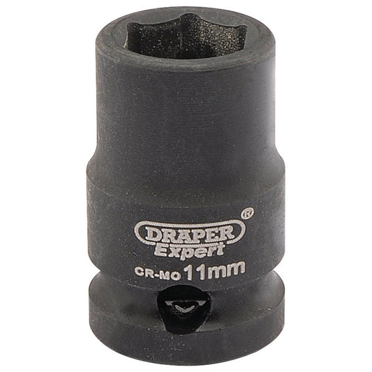 Draper 06870 Expert 11mm 3/8" Square Drive Hi-Torq6 Point Impact Socket