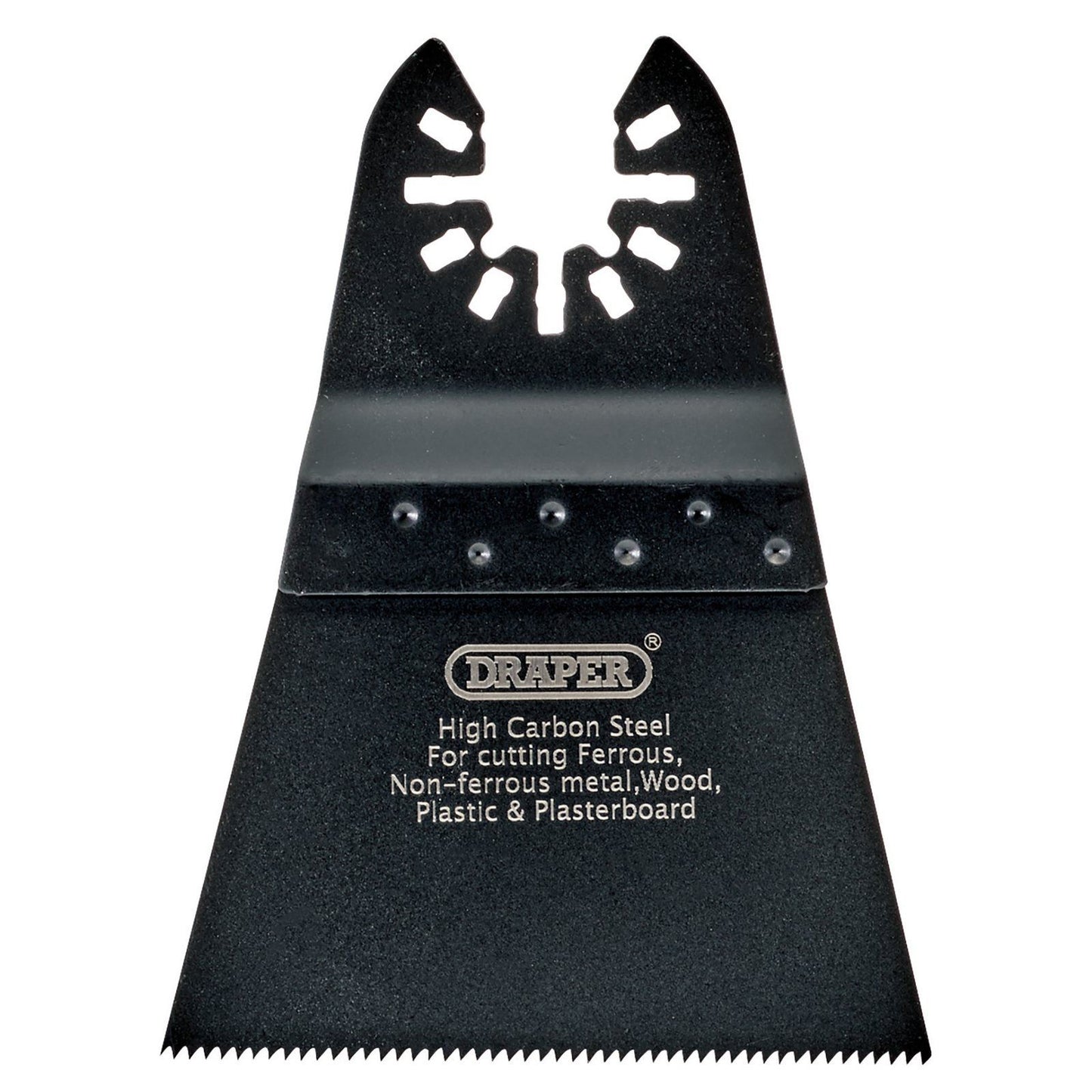 Draper Oscillating Multi-Tool Plunge Cutting Blade, 68 x 90mm, 18 tpi High Carbon Steel - 70456