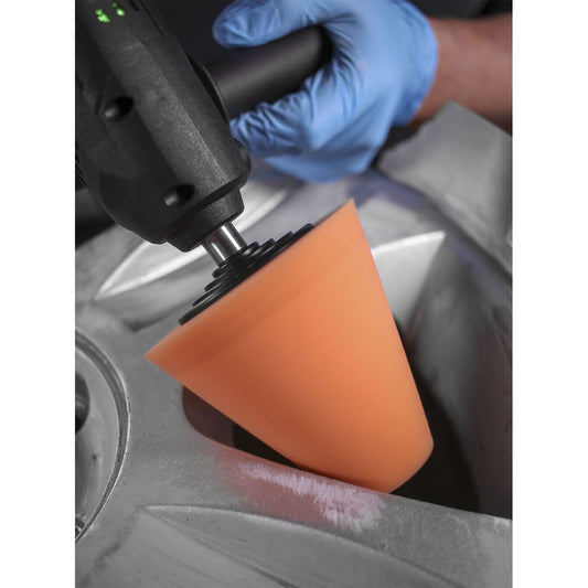 Sealey Buffing & Polishing Foam Cone Orange/Firm PTCCHC85O