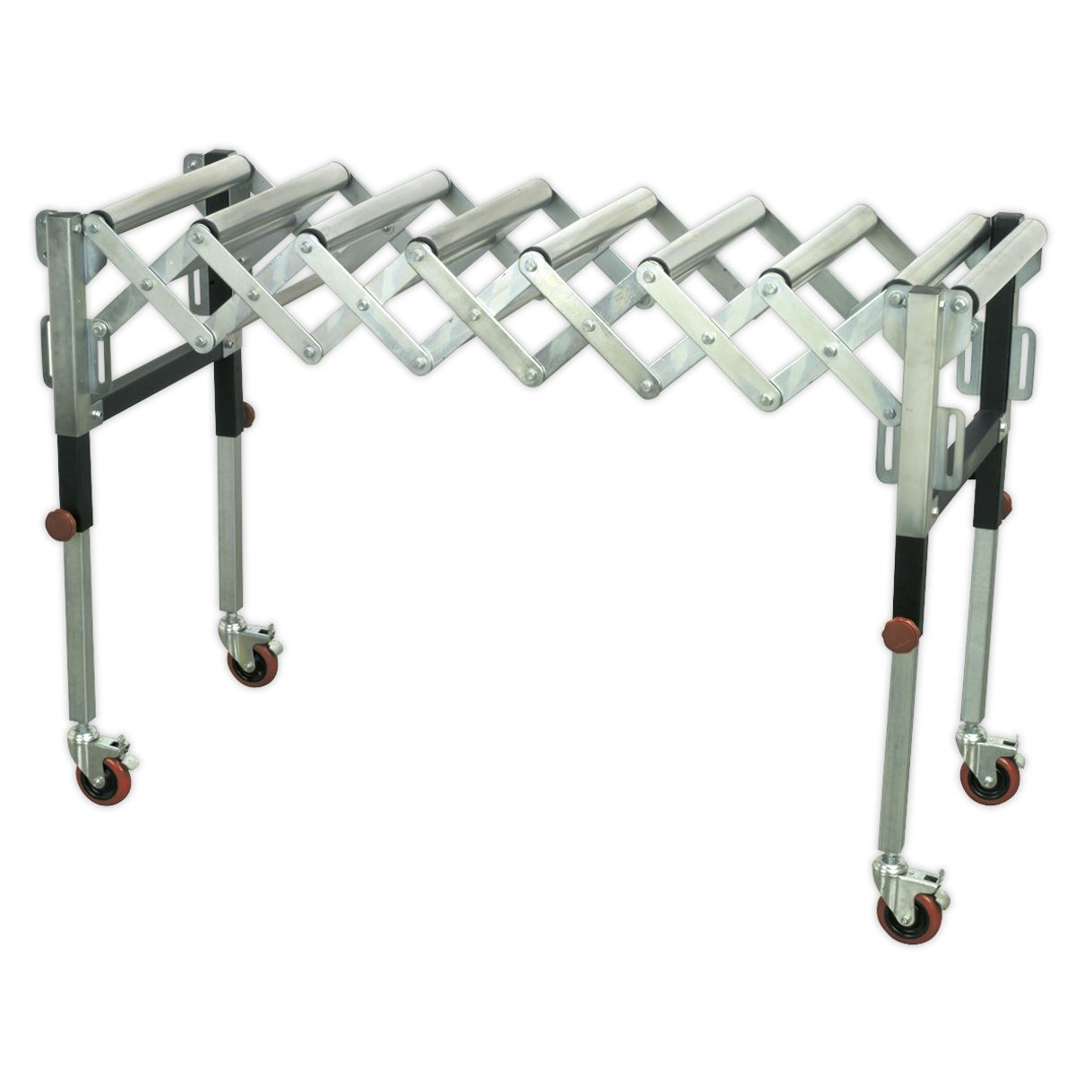 Sealey Adjustable Roller Stand 450-1300mm 130kg Capacity RS911F