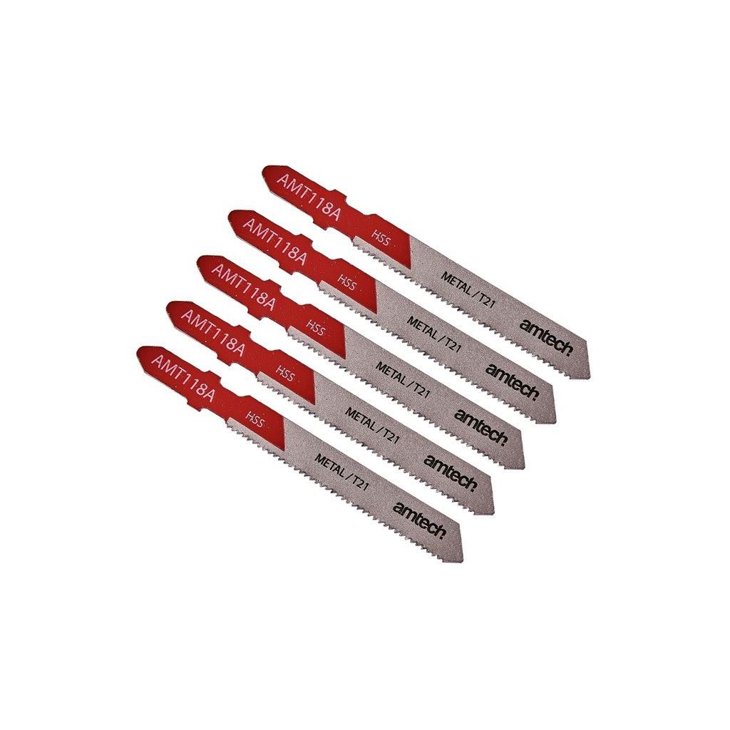 Amtech 5 Piece Metal Jigsaw Blade Set (AMT118A) - M1605