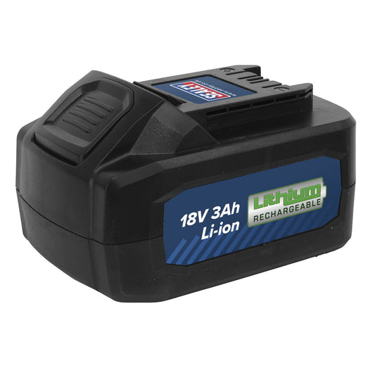 Sealey Power Tool Battery 18V 3Ah Li-ion for CP400LI & CP440LIHV CP400BP