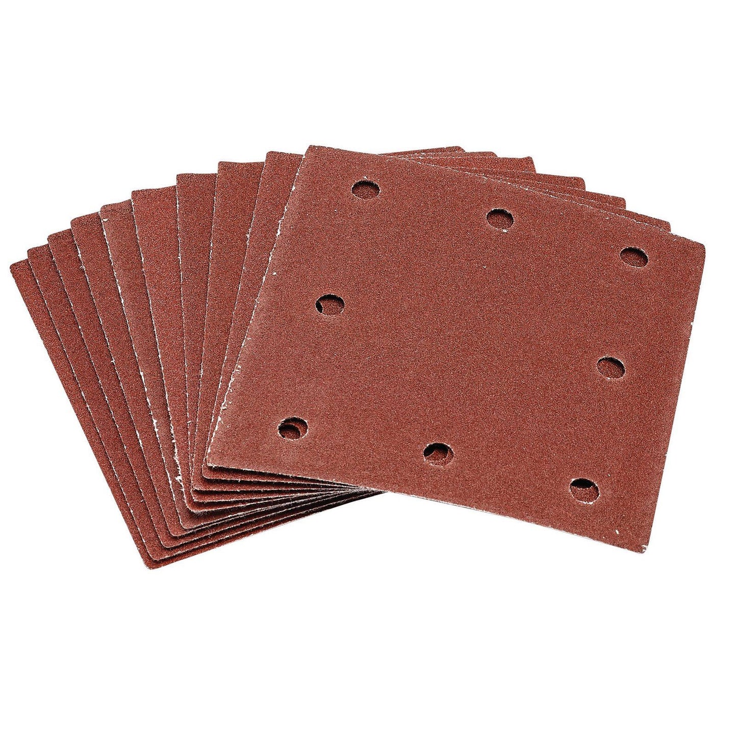 Draper 1/4 Sanding Sheets 100 Grit (105X115mm) - 93518