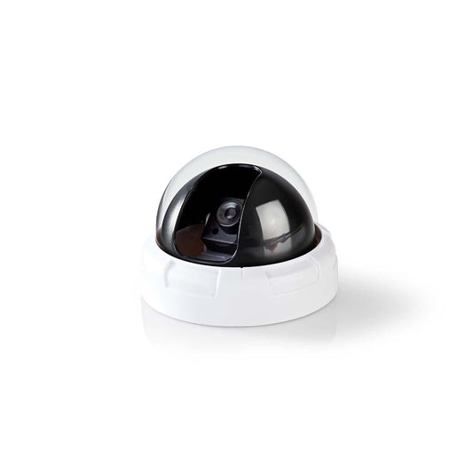 Nedis Dummy Security Camera Dome IP44 White DUMCD10WT