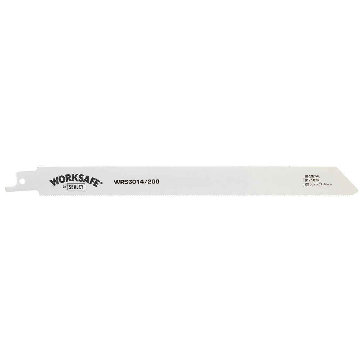 Sealey Reciprocating Saw Blade 225mm 18tpi - Pack of 5 WRS3014/200