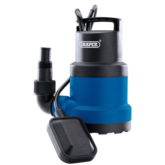 Draper 250W 98912 Submersible Electric Clean Dirty Water Pump & Float Switch New