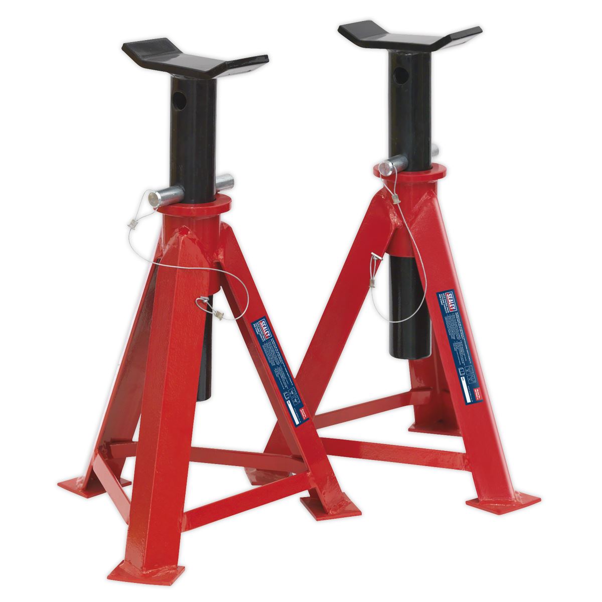 Sealey Axle Stands (Pair) 7.5 tonne Capacity per Stand AS7500