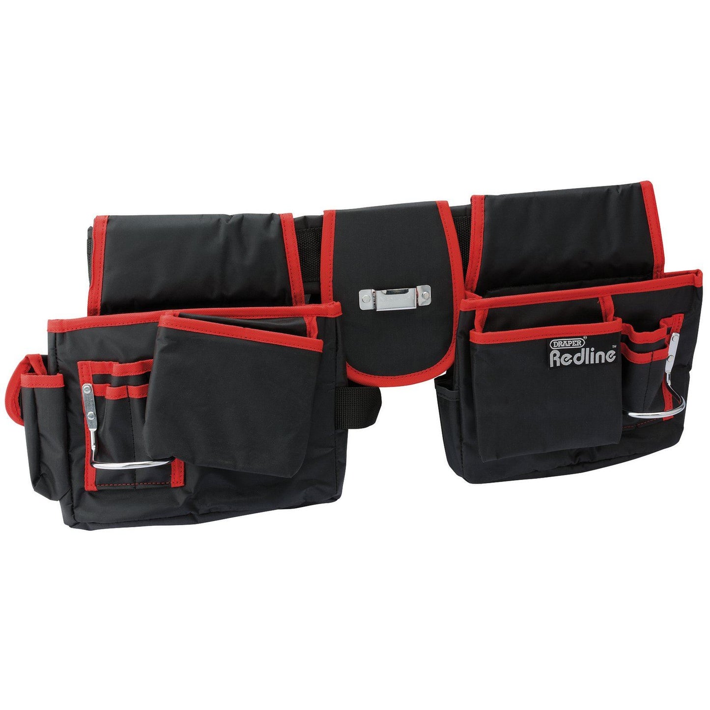 Draper 16 Pocket Double Builders/Carpenters Work Tool Storage Pouch Belt - 67832