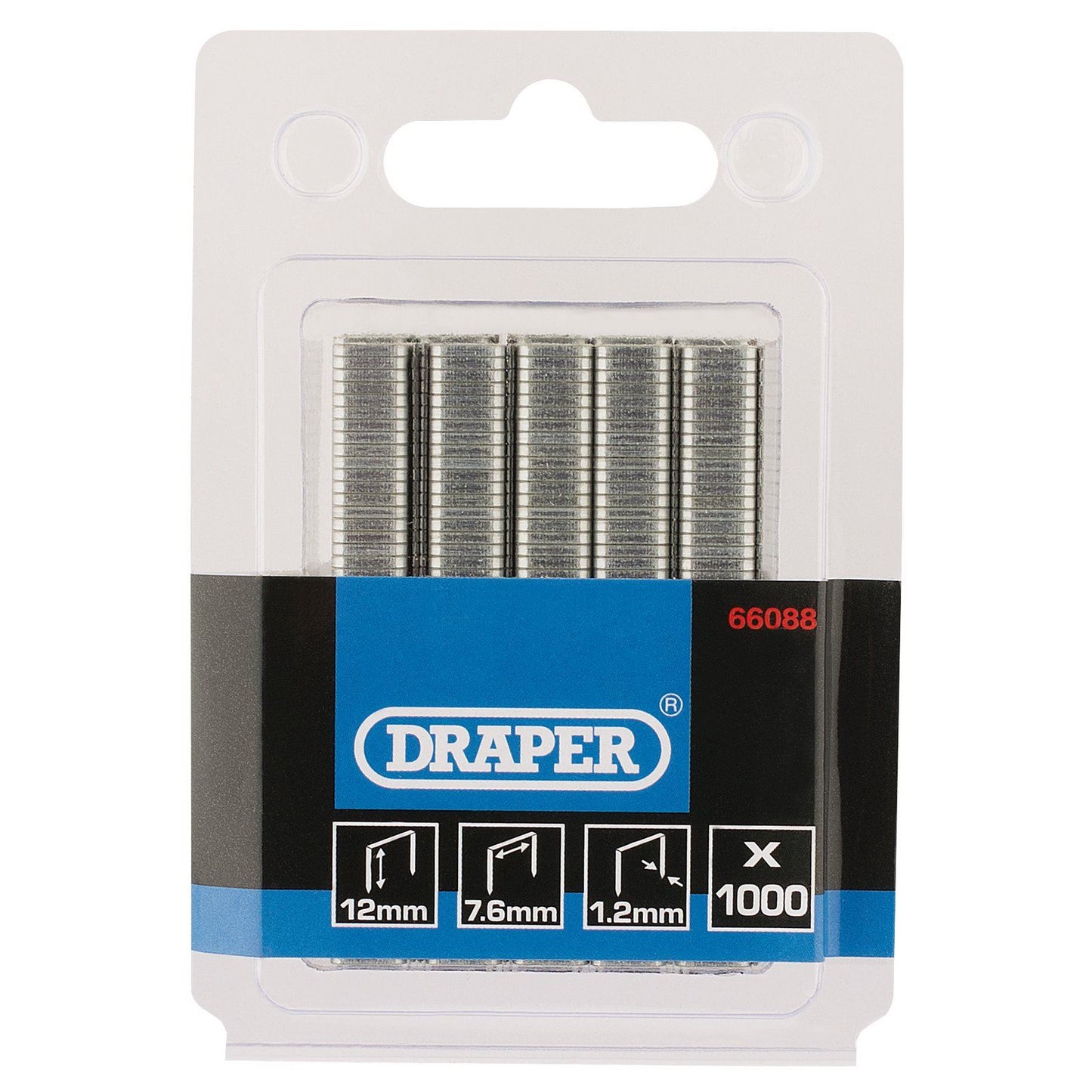 Draper 1000 Staples (12mm) ST3/B/FS12 - 66088