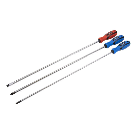 Sealey Screwdriver Set 3pc Extra-Long S0895