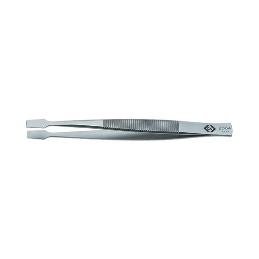 CK Tools Flat Tip Tweezer 2364 105mm T2364