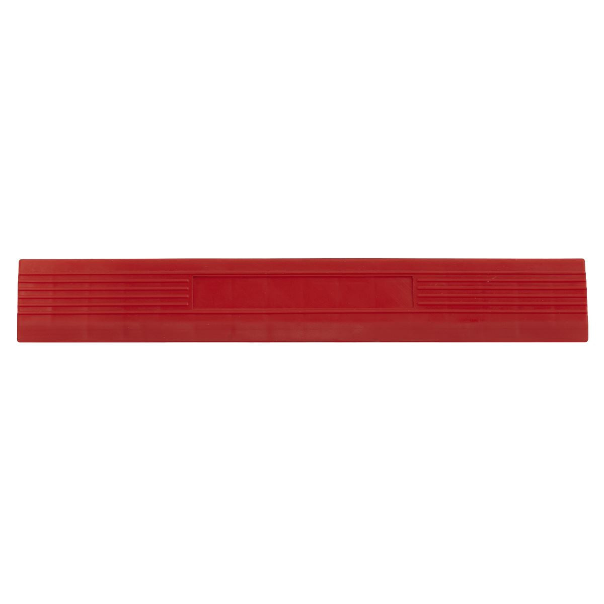 Sealey Polypropylene Floor Tile Edge 400x60mm Red Male-Pack of 6 FT3ERM