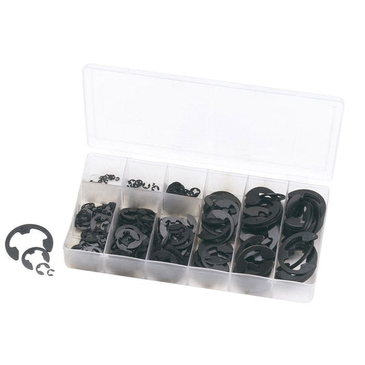 Draper 1x 300 Piece E Clip Assortment Garage Professional Standard Tool 63941