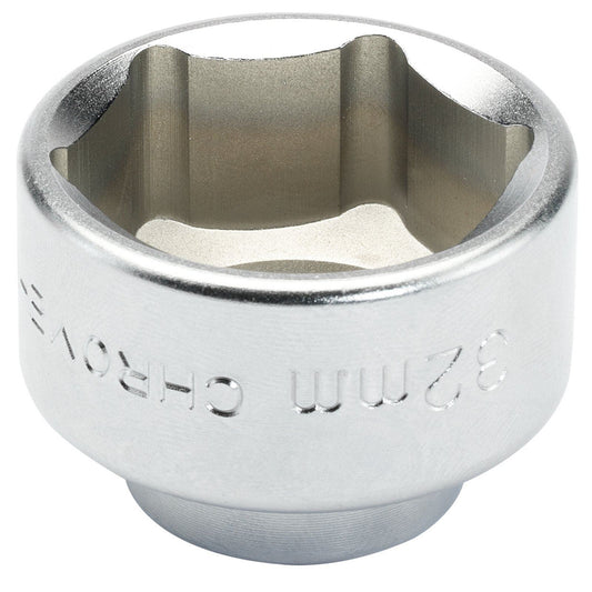 Draper 13430 Expert 3/8" Square Drive 32mm Oil Filter Cap Socket