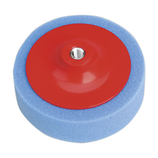 Sealey Buffing & Polishing Foam Head 150x50mm M14x2mm Blue/Med PTC/CH/M14-B