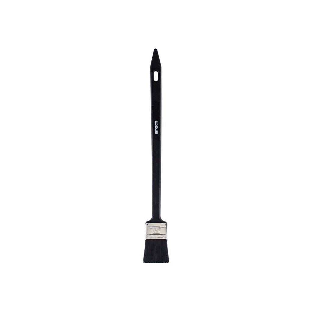 Amtech Angled Long Reach Paint Brush 1.5" Painting Behind Pipes Radiators - G4490