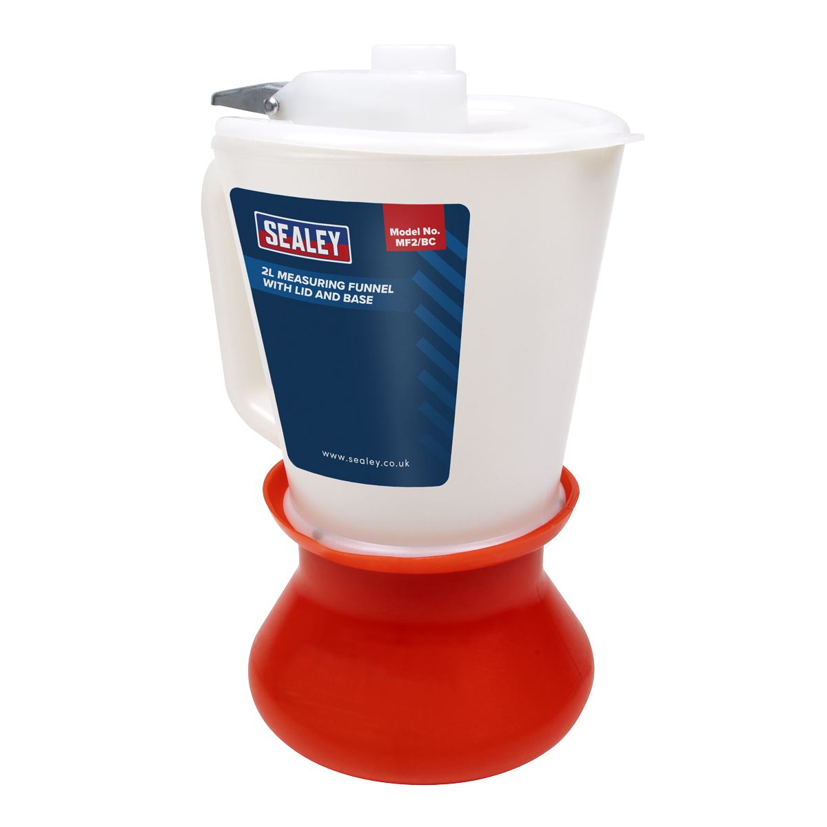 Sealey Measuring Funnel with Lid and Base 2L MF2/BC