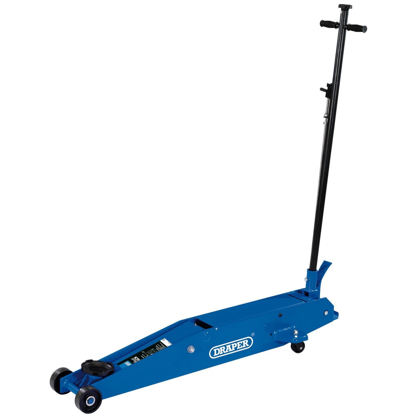 Draper 03463 TJ3LR Long Chassis Trolley Jack (3 Tonne) 3 ton