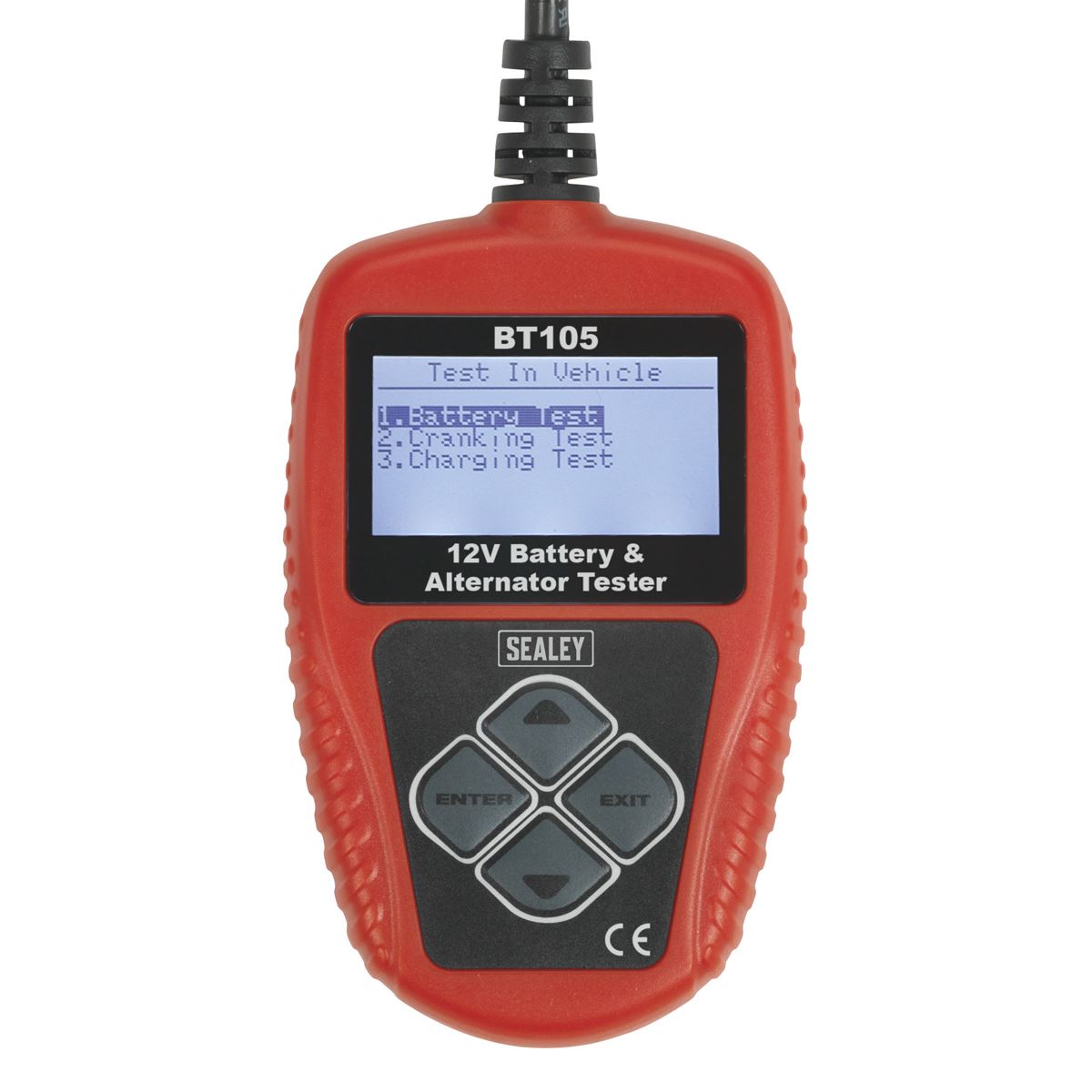 Sealey Digital Battery & Alternator Tester 12V BT105