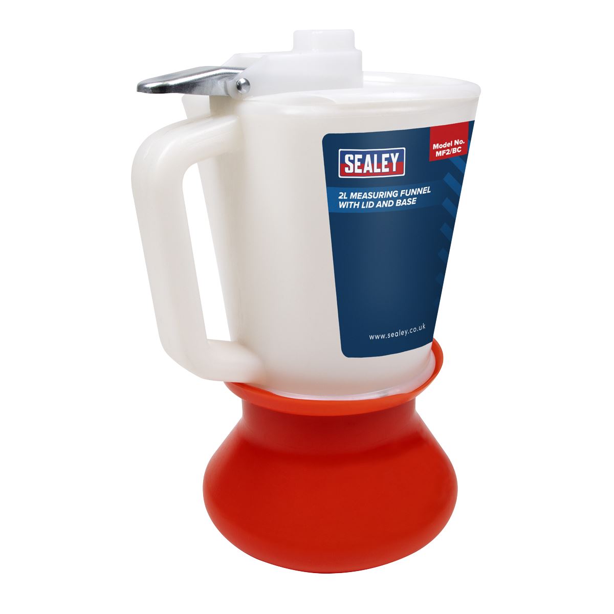 Sealey Measuring Funnel with Lid and Base 2L MF2/BC