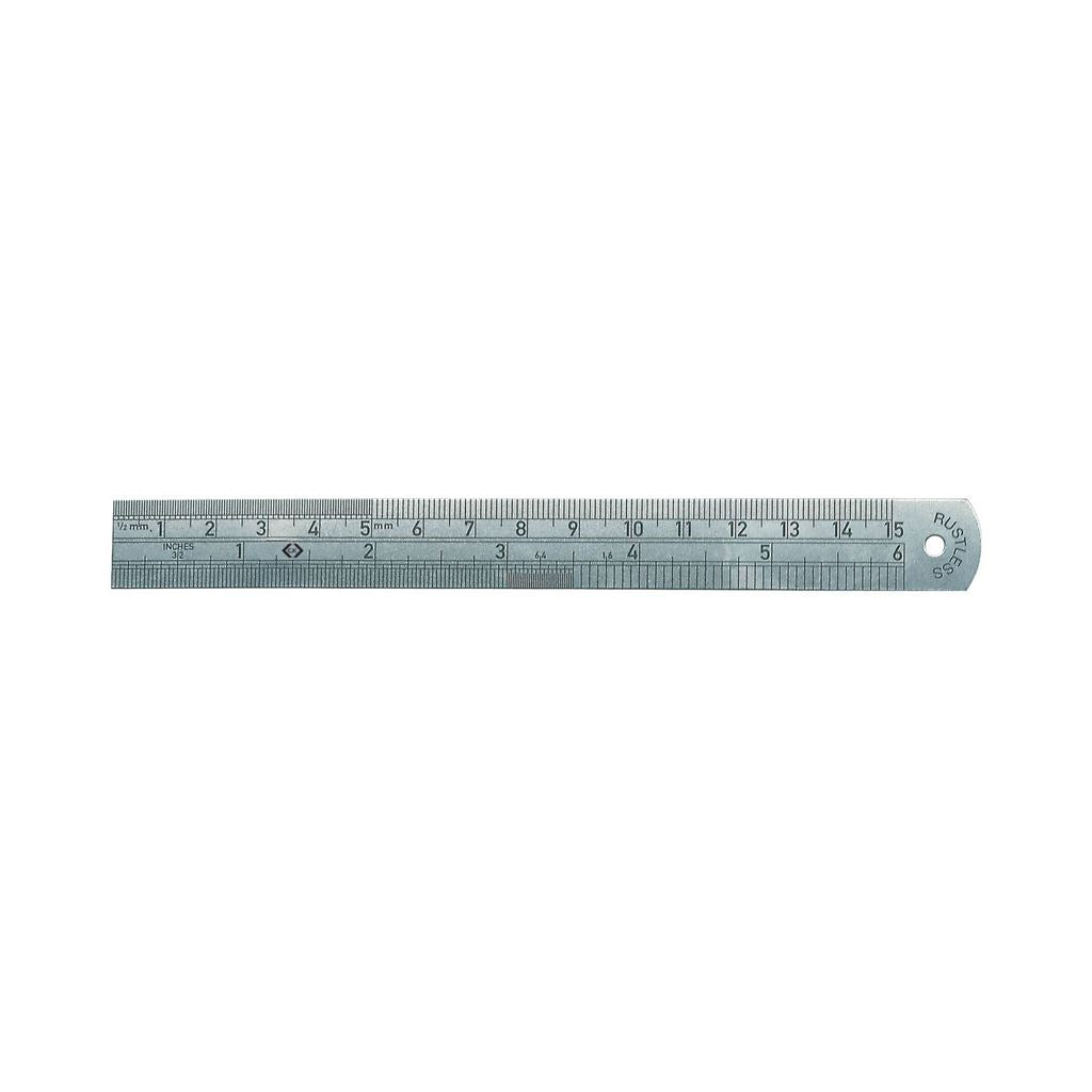 CK Tools Steel Rule 150mm/6" T3530 06