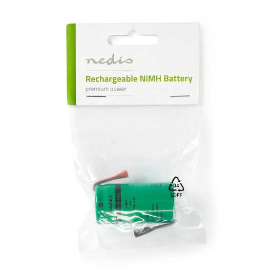 Nedis Nickel-Metal Hydride Battery 1.2V 4000mAh Solder Connector