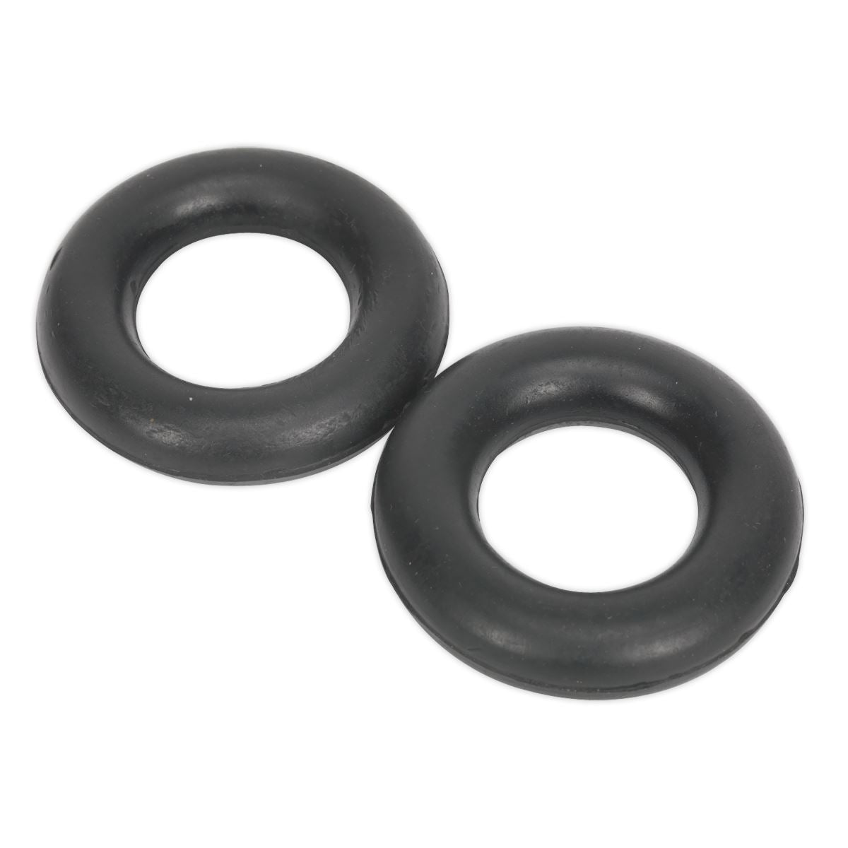 Sealey Exhaust Mounting Rubbers - L59 x W59 x D13.5 (Pack of 2) EX04