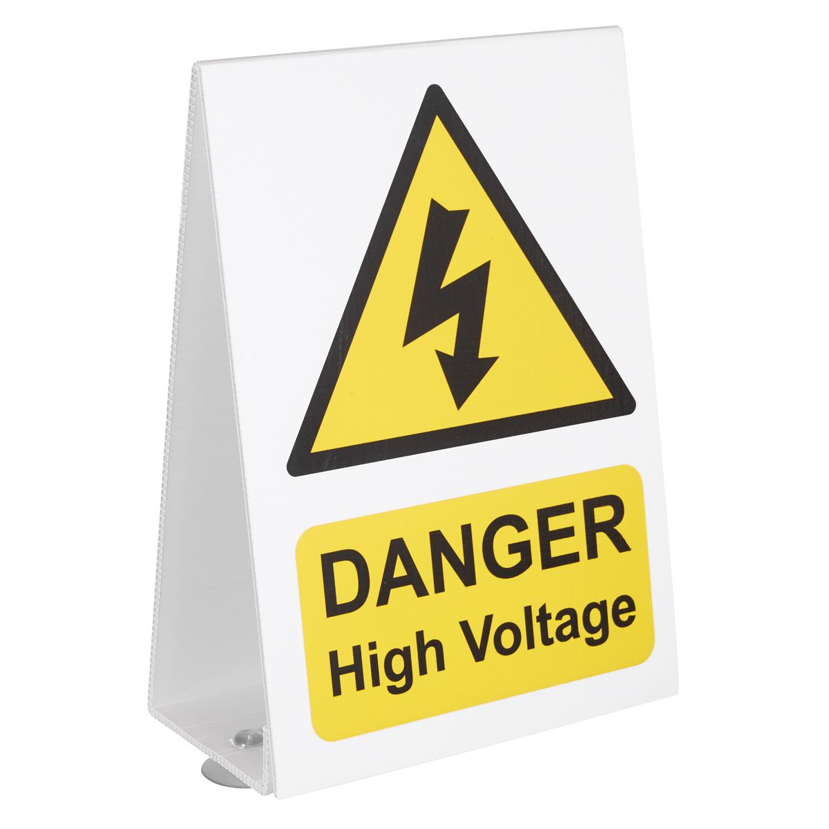 Sealey High Voltage Vehicle Warning Sign HVS1