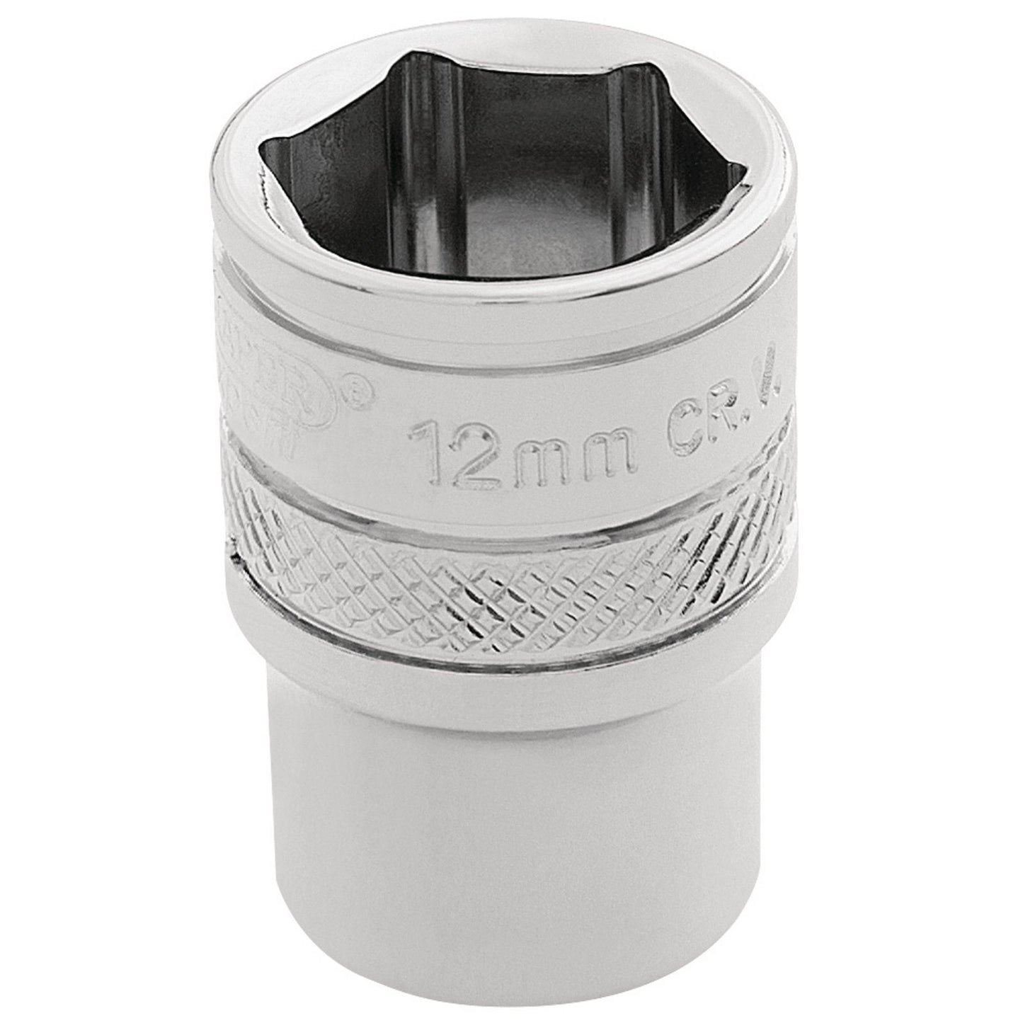 Draper Expert 1/4" Square Drive Hi-Torq 6 Point Socket (12mm) - 32569