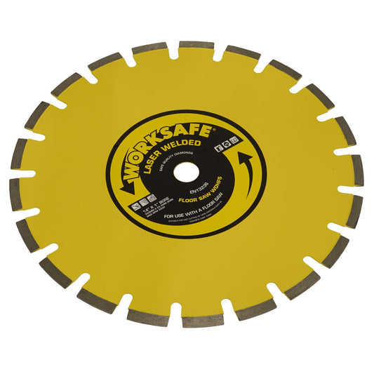 Sealey Floor Saw Blade (Hard) 350 x 25mm WDHFS350