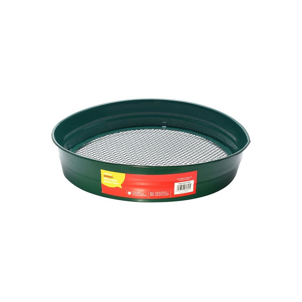 Amtech 37cm (14 1/2") Metal Garden Sieve - U1260