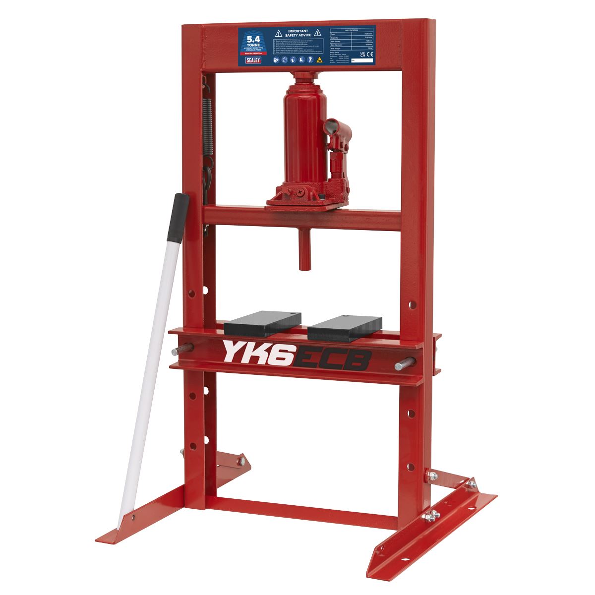 Sealey Hydraulic Press 5.4 tonne Economy Bench Type YK6ECB